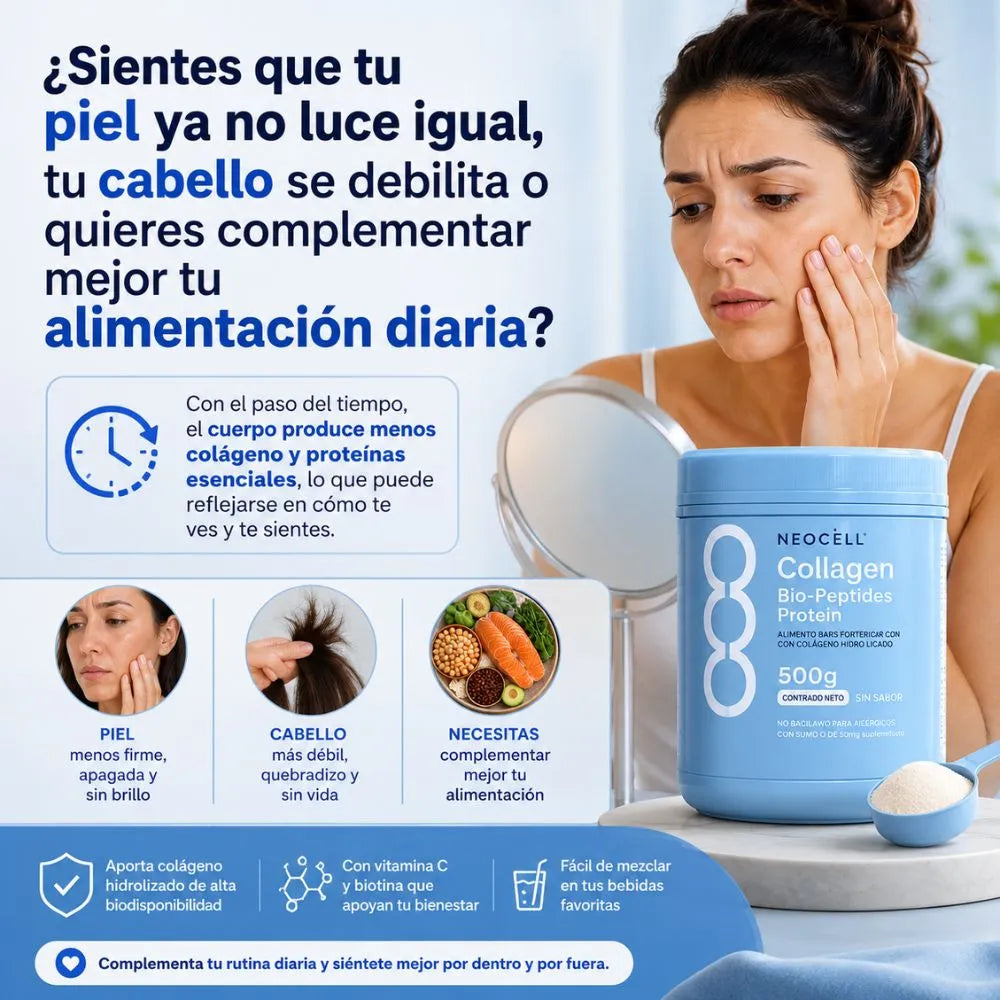 COLLAGEN NEOCELL | Para Una Apariencia Más Joven, Firme y Saludable